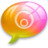 alert17 Pink Orange Icon